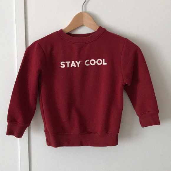 Zara Other - Zara ‘stay cool’ Sweatshirt